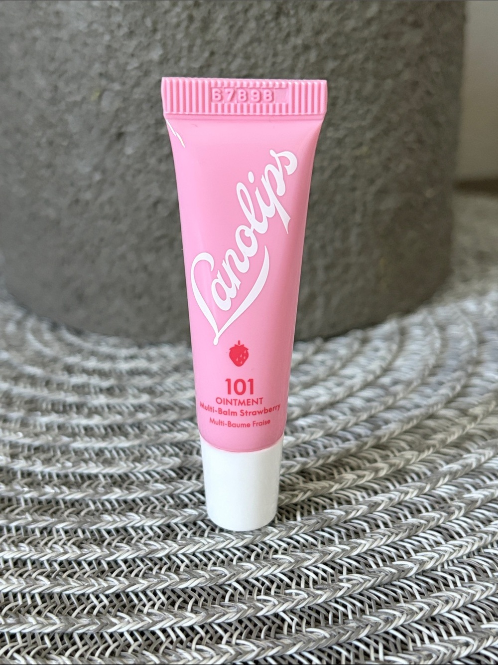 ❤️$6 NWT Lanolips 101 Ointment Multi Balm Strawberry 4g